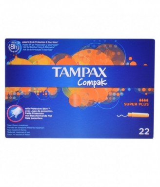 Tampax Compak Super Plus 22...